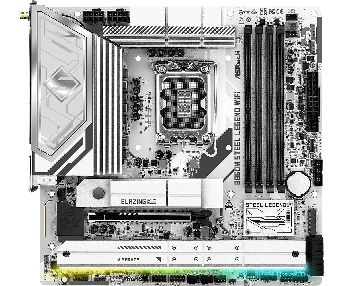 ASRock B860M Steel legend WiFi Motherboard