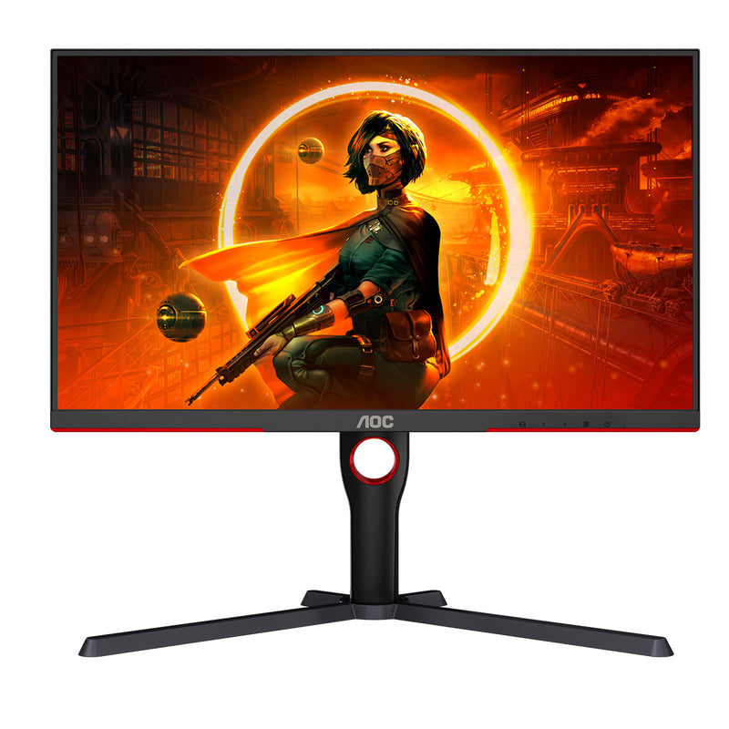 AOC Agon Q27G3XMN 27" QHD (2560x1440) 180Hz 1ms (GtG) AMD FreeSync Premium Pro Mini LED VA Gaming Monitor (Black/Red)