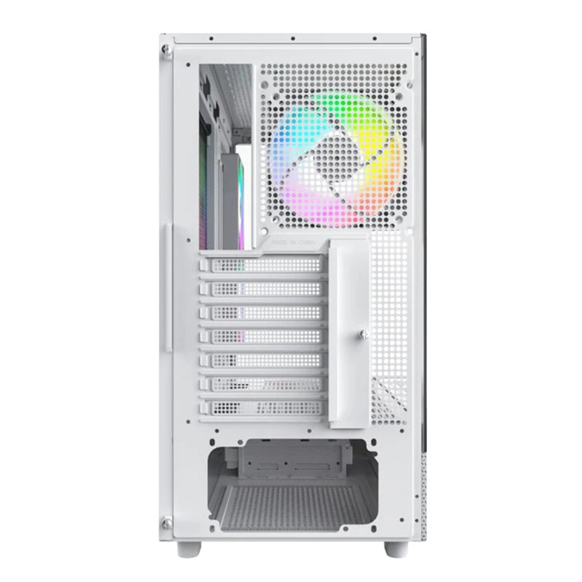 Montech XR Mid Tower ATX PC Case (Black, White)