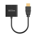 Promate PROLINK-H2V HDMI To VGA Adaptor Kit 1080P FULLHD (Black)