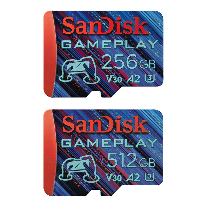 Sandisk Gameplay MicroSD Card for Mobile & Handheld Console Gaming