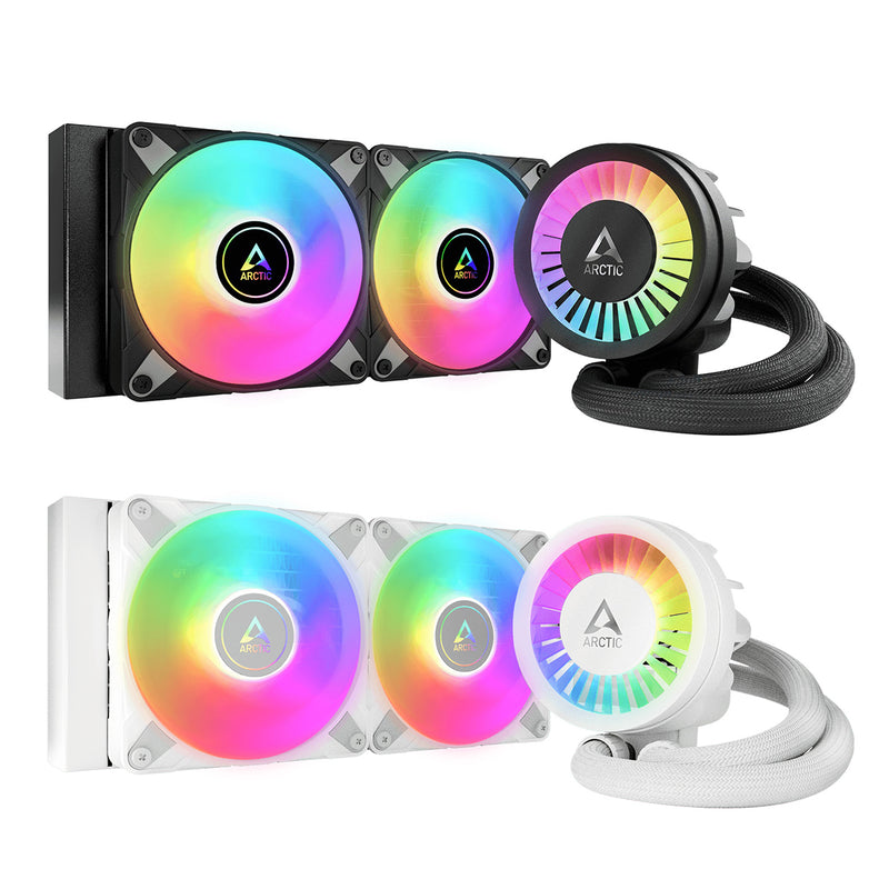 Arctic Liquid Freezer III 240 A-RGB Multi Compatible AIO CPU Water Cooler (Black, White)