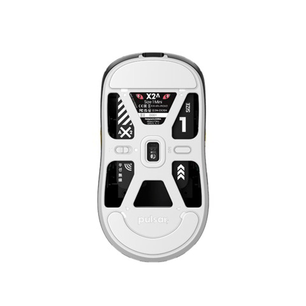Pulsar X2A Mini Symmetrical Ultralight Wireless Gaming Mouse Demon Slayer Iguro Obanai Limited Ed. Size1 (PX2A1IN)