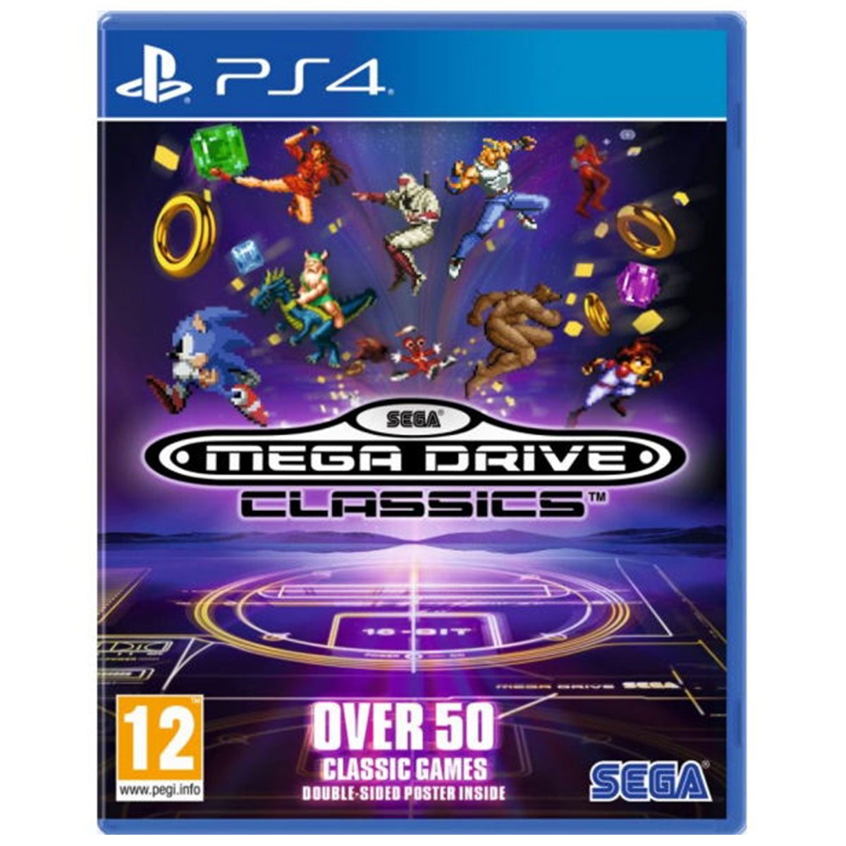 PS4 Sega Mega Drive Classics (Over 50 Classic Games) Reg.2 (Eng/EU)