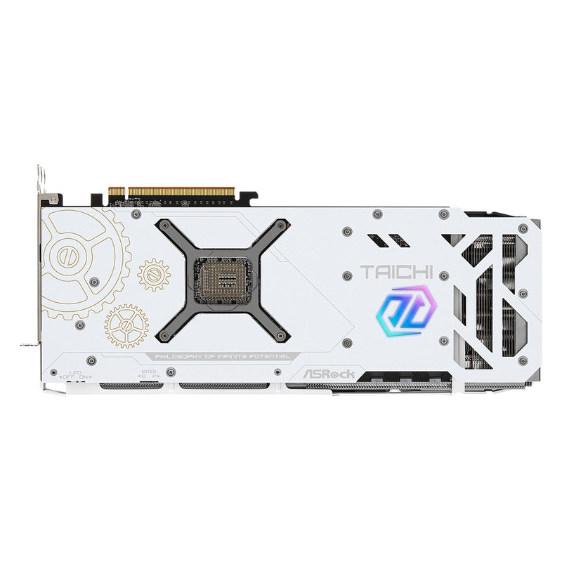 ASRock AMD Radeon RX 7900 XTX Taichi 24GB OC GDDR6 Graphics Card (White)