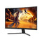 AOC CQ32G4E 31.5" QHD (2560x1440) 180Hz 0.5ms Adaptive-Sync Fast VA Curved Gaming Monitor (Black/Red)