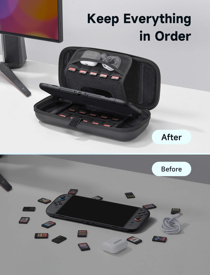 JSAUX Portable Carrying Case for Nintendo Switch 2