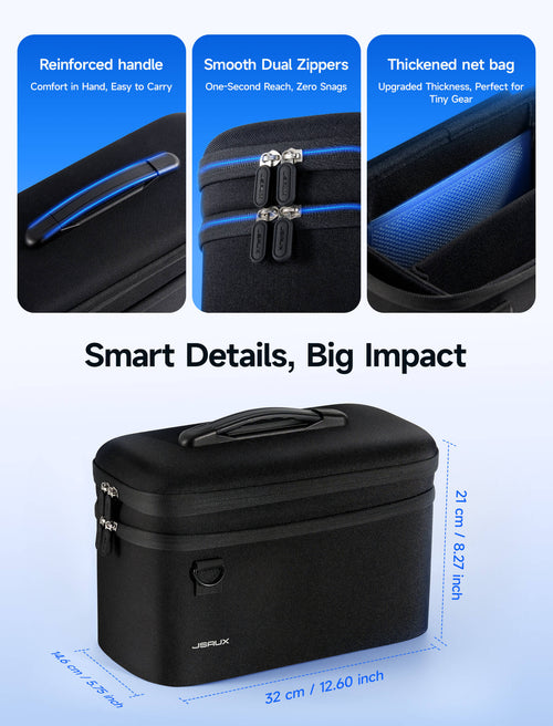 JSAUX All-in-One Travel Storage Carrying Case for NSW2
