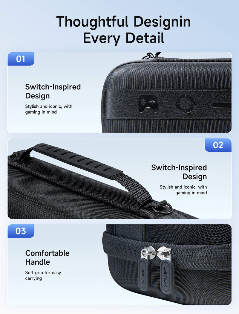 JSAUX Mega Carry Travel Case for Nintendo Switch 2 