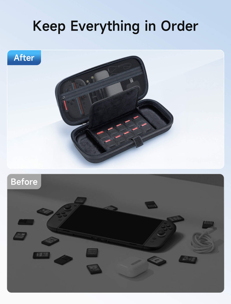 JSAUX Mega Carry Travel Case for Nintendo Switch 2 