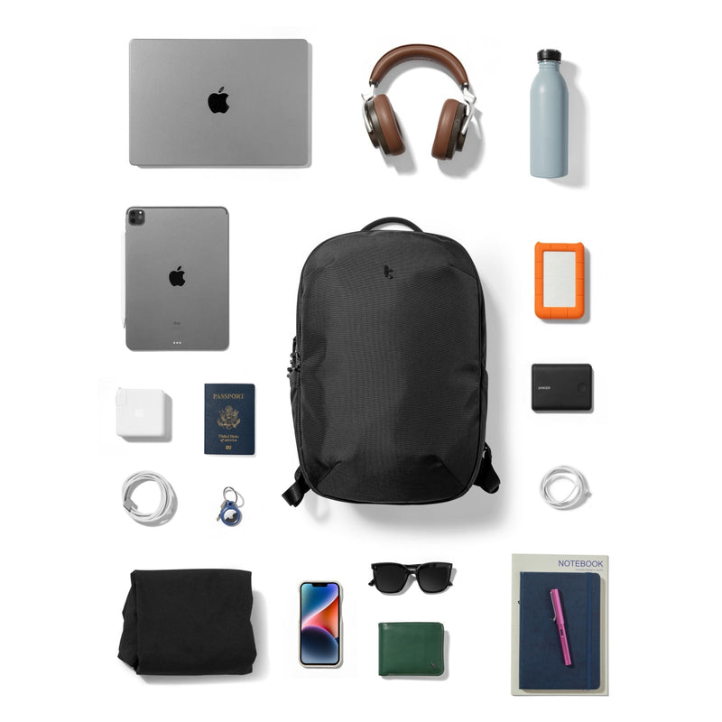 Tomtoc UrbanEx-T65 20L Laptop Backpack (Black) (T65S1D1)
