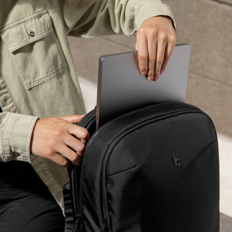 Tomtoc UrbanEx-T65 20L Laptop Backpack (Black) (T65S1D1)