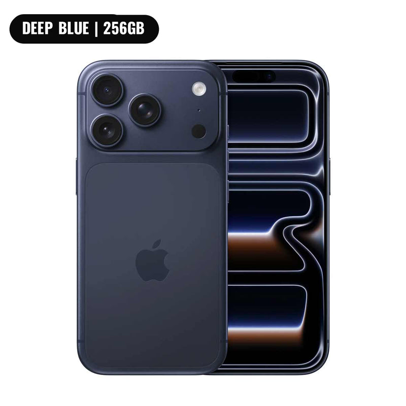 Apple iPhone 17 Pro (256GB, 512GB) (Deep Blue, Cosmic Orange, Silver)