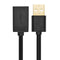 UGreen USB 2.0 A Male To Female Extension Cable - 1.5m (Black) (US103/10315)