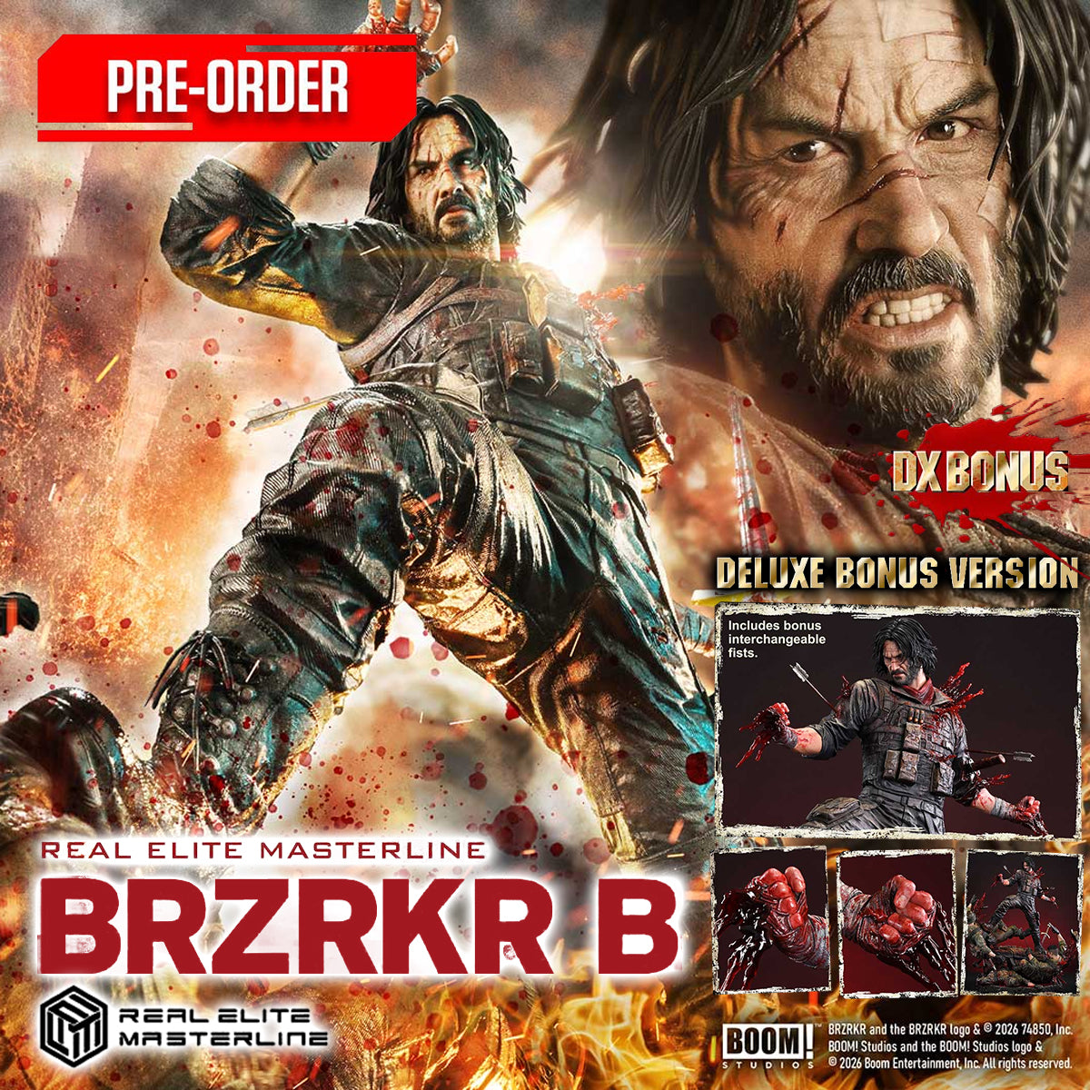 Real Elite Masterline BRZRKR B Deluxe version (REMBZK-01DX)