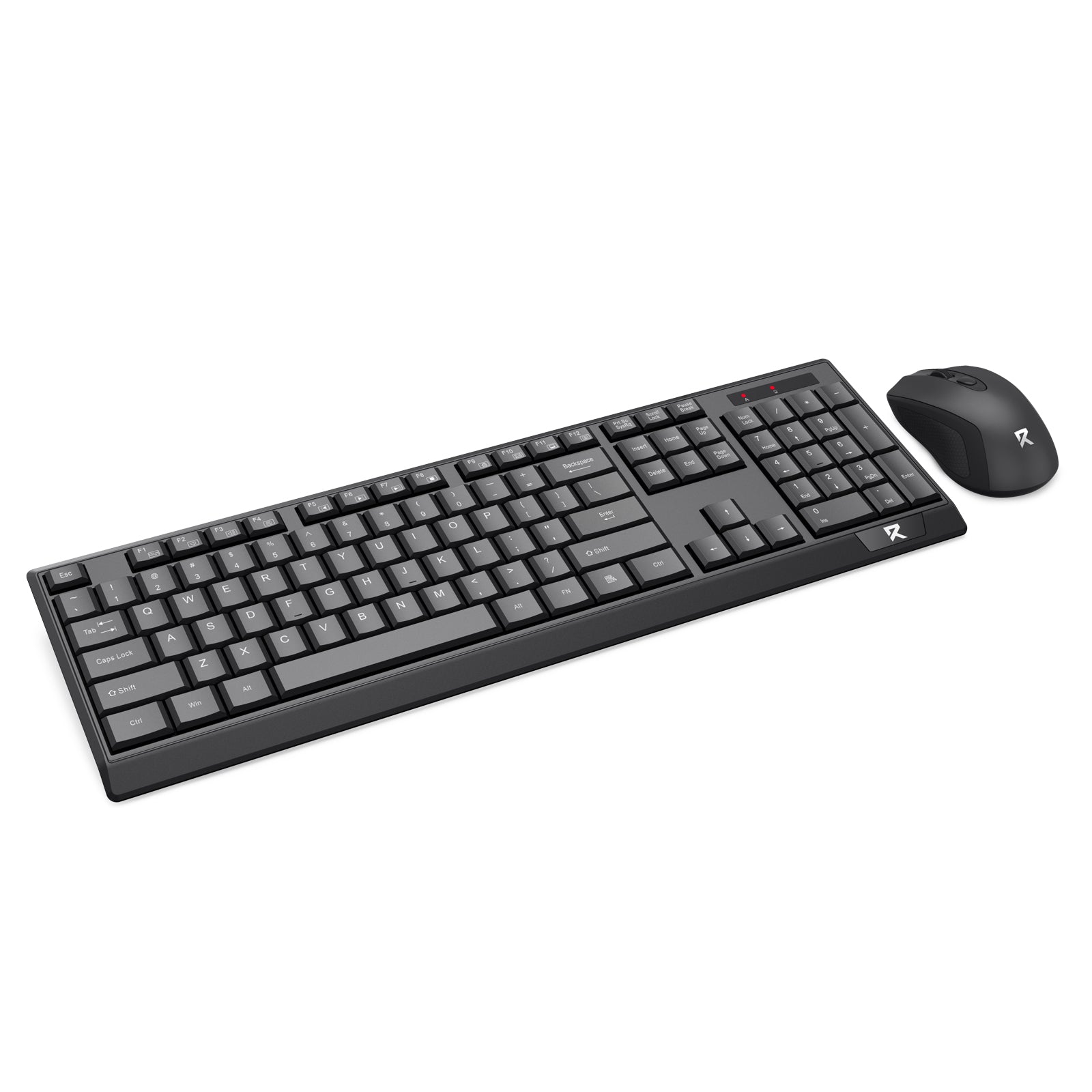 Redragon BS-8343A 2.4G Wireless Keyboard & Mouse Bundle (Black)