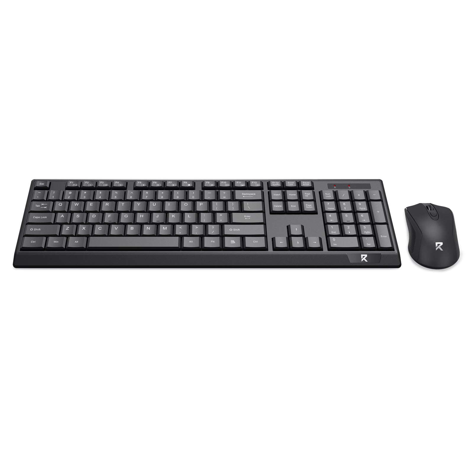 Redragon BS-8343A 2.4G Wireless Keyboard & Mouse Bundle (Black)