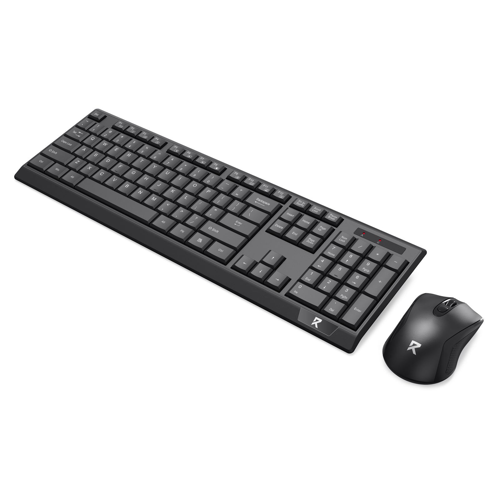 Redragon BS-8343A 2.4G Wireless Keyboard & Mouse Bundle (Black)