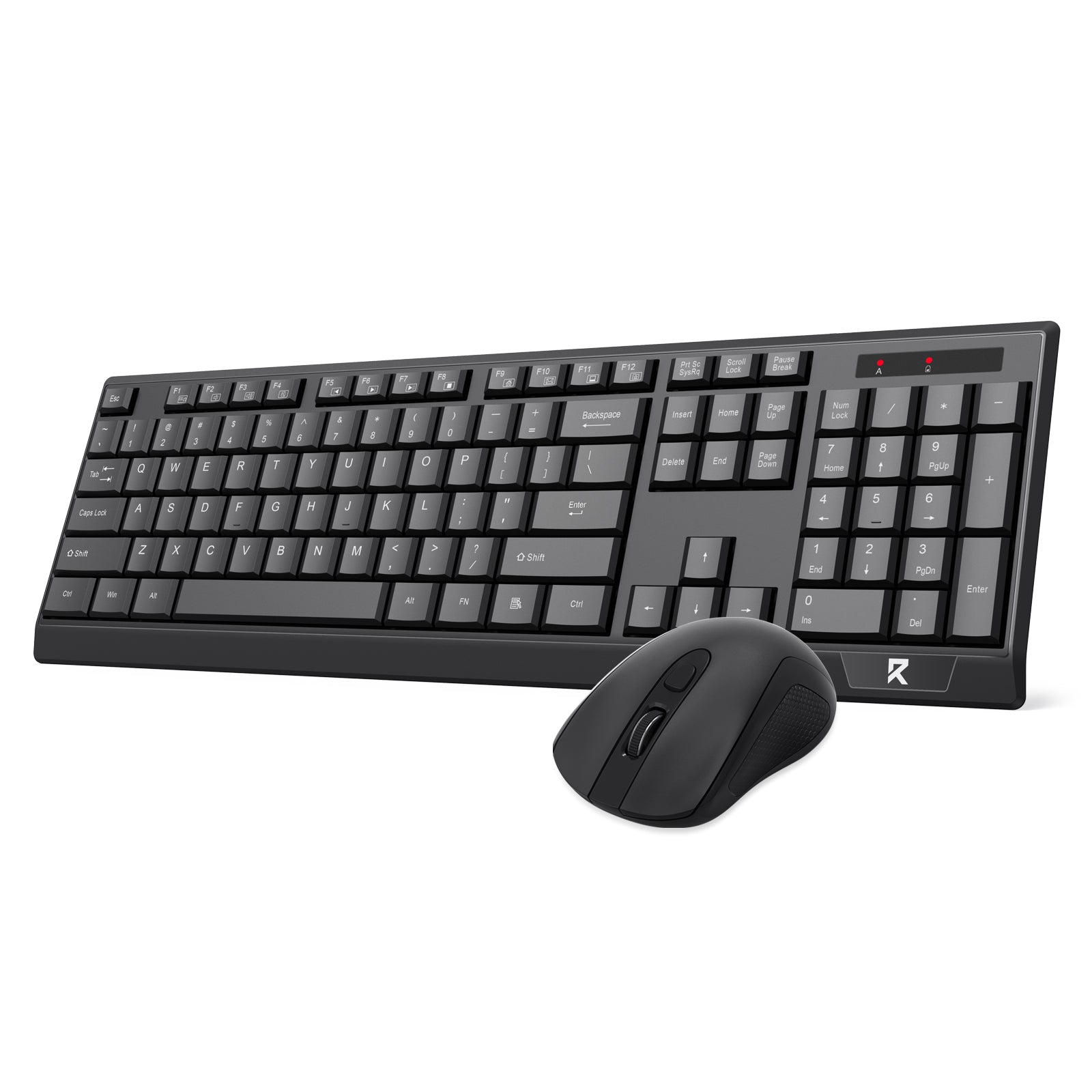 Redragon BS-8343A 2.4G Wireless Keyboard & Mouse Bundle (Black)