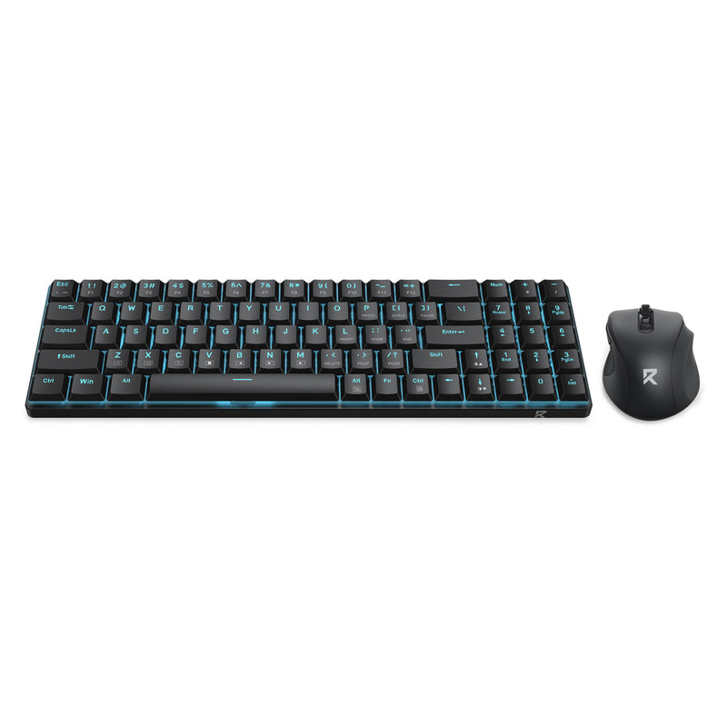 Redragon BS-8773 2.4G Wireless Mechanical Keyboard & Mouse Bundle (Black)