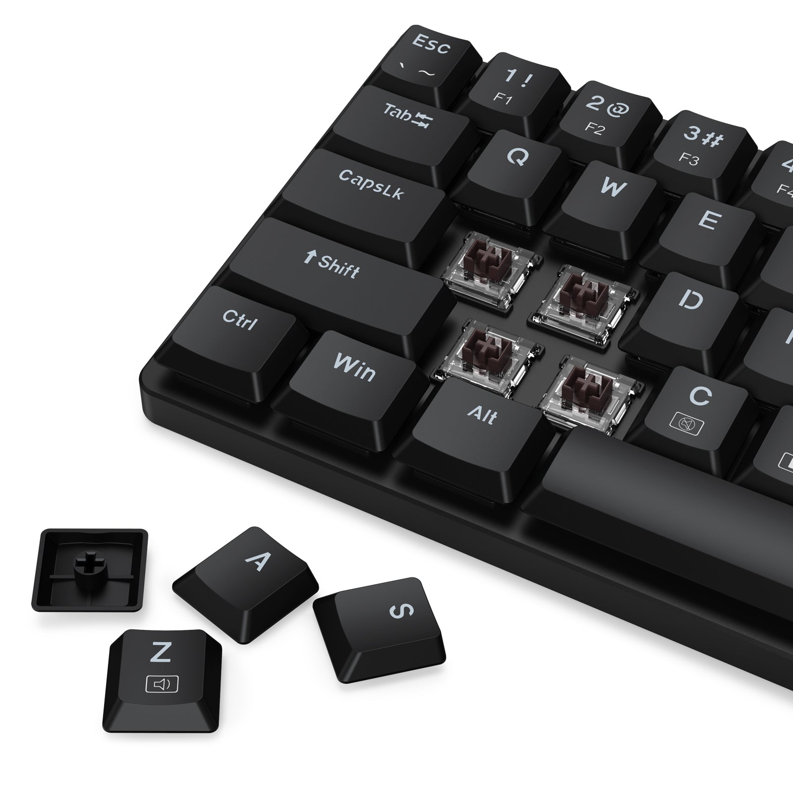 Redragon BS-8773 2.4G Wireless Mechanical Keyboard & Mouse Bundle (Black)