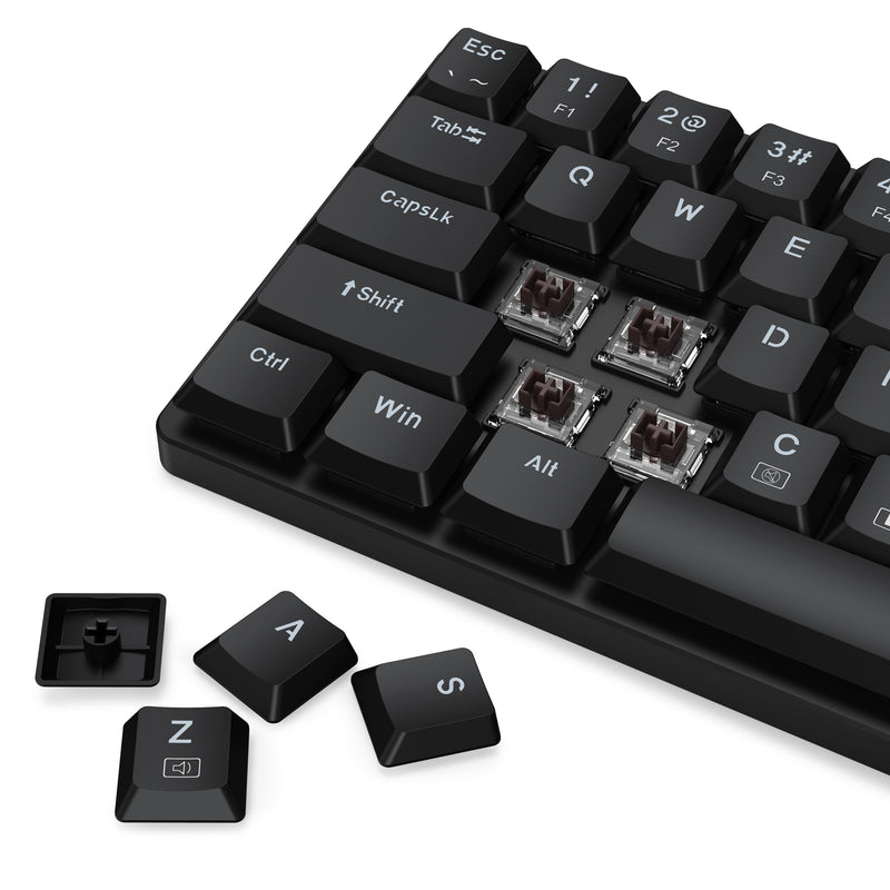 Redragon BS-8773 2.4G Wireless Mechanical Keyboard & Mouse Bundle (Black)
