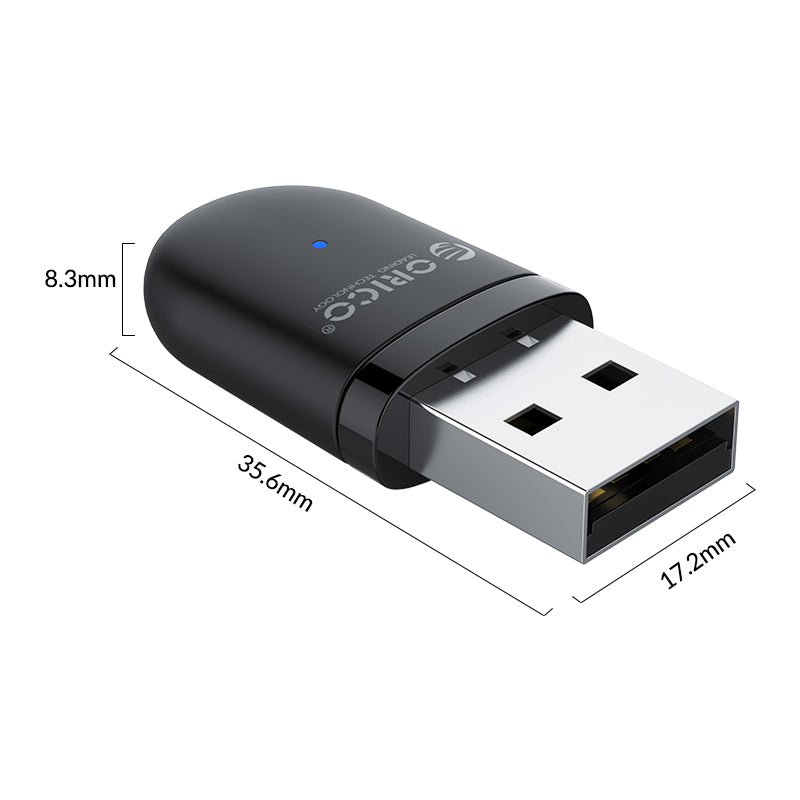 Orico 5.0 Switch Bluetooth Adapter (Black) (BTA-SW01)