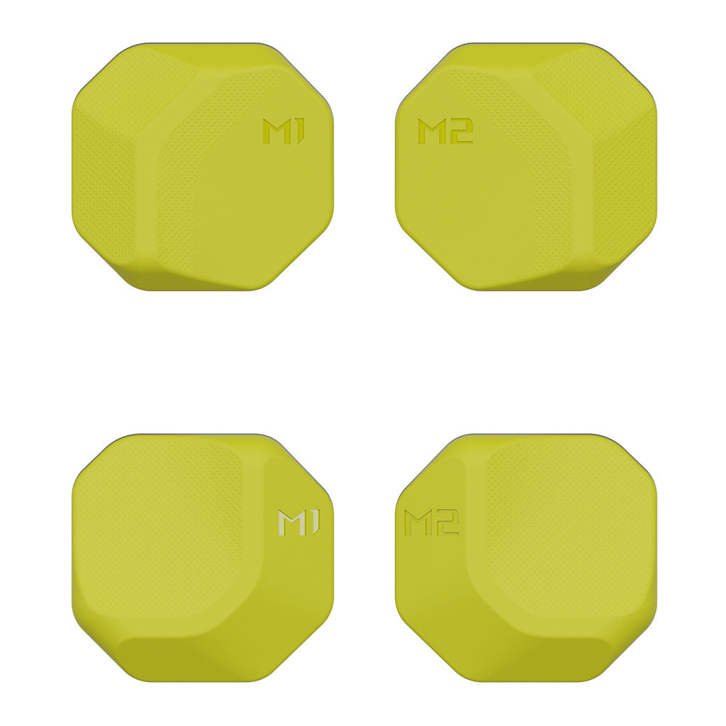 Skull & Co. Back Button Enhancement Set for ROG Ally X (4-pcs.) (Black, Galactic Purple, Neon Yellow, OD Green)