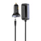 Baseus BackseatPal L1 In-Vehicle Car Charger 3U+3C 110W (Cosmic Black) (C00081100121-00)