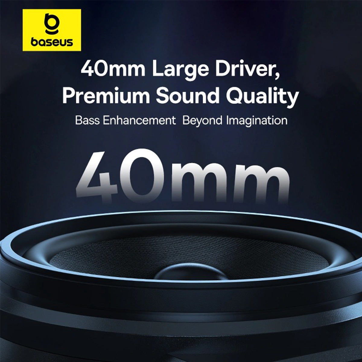 Baseus AeQur 30 Mini Portable Wireless Speaker (Cosmic Black) (A20077900123-00)