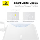 Baseus PicoGo Digital Display Power Bank 10000mAh 45W with Built-in USB-C Cable