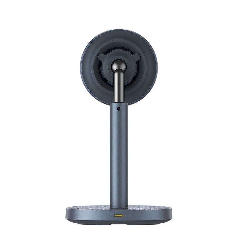Baseus Orbit 2 Pro Air-Cooled 2-in-1 Wireless Charging Stand Qi2 20W (Space Grey) (P10273500813-00)