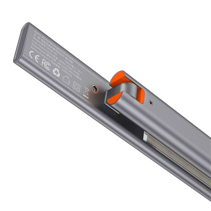 Baseus Smart Eye Series Rechargeable Folding Reading Desk Lamp Smart Light (Dark Grey, White) (DGZG-0G, DGZG-02)
