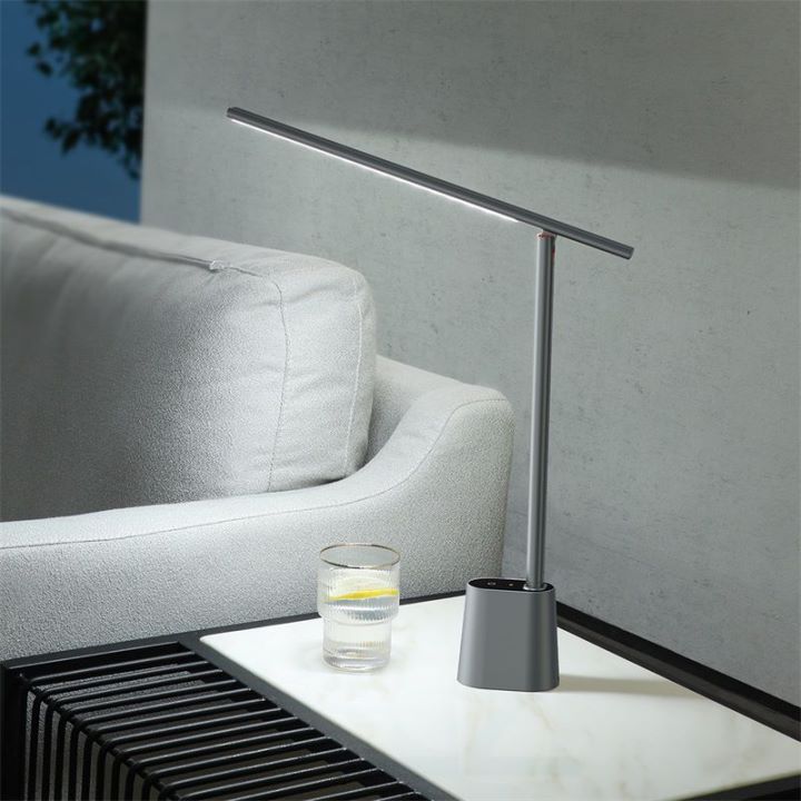 Baseus Smart Eye Series Rechargeable Folding Reading Desk Lamp Smart Light (Dark Grey, White) (DGZG-0G, DGZG-02)
