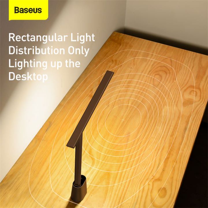 Baseus Smart Eye Series Rechargeable Folding Reading Desk Lamp Smart Light (Dark Grey, White) (DGZG-0G, DGZG-02)

