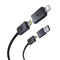 Baseus Versatile Two-for-Two Fast Charging Cable U+C to C+L 60W 2M