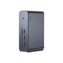 Baseus UnionJoy Pro 17-Port Quadruple-Dispaly Multifunctional Hub Docking Station (Grey)
