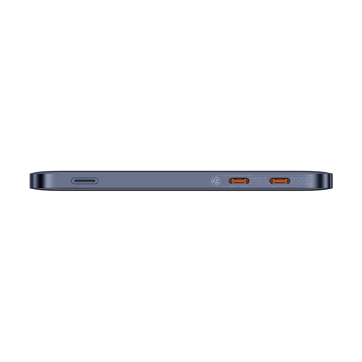 Baseus Blade2 Fast Charging Power Bank with Digital Display Intelligent Edition 12000mAh 65W (Mariana Blue) (P10063801323-00)