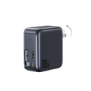Baseus EnerCore CJ11 Fast Charger with Retractable Cable 2C+U 100W (Cluster Black) (E0120N00)