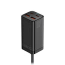 Baseus GaN3 Pro Desktop Fast Charger 2U+2C 100W (Black) (CCGP000101)