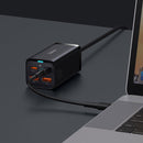 Baseus GaN3 Pro Desktop Fast Charger 2U+2C 100W (Black) (CCGP000101)