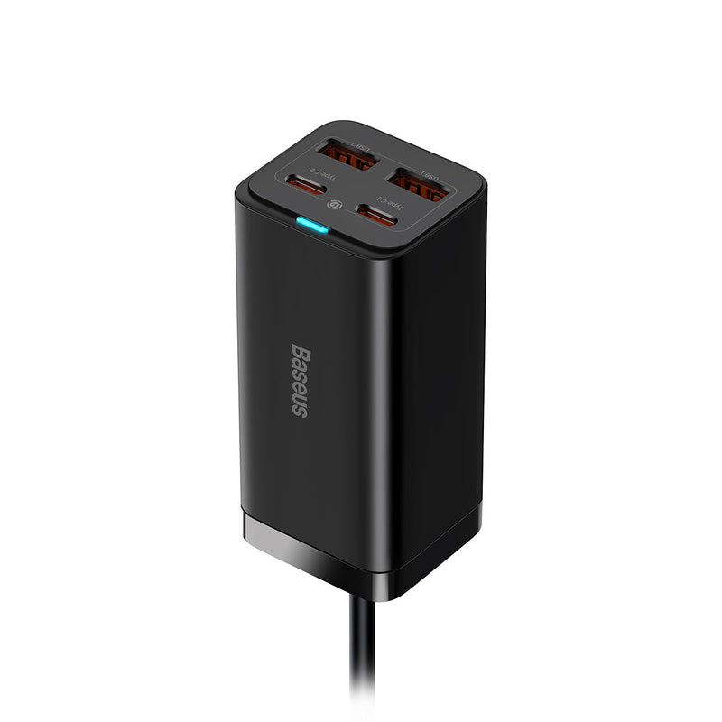 Baseus GaN3 Pro Desktop Fast Charger 2C+2U 100W US (Black) (CCGP000201)