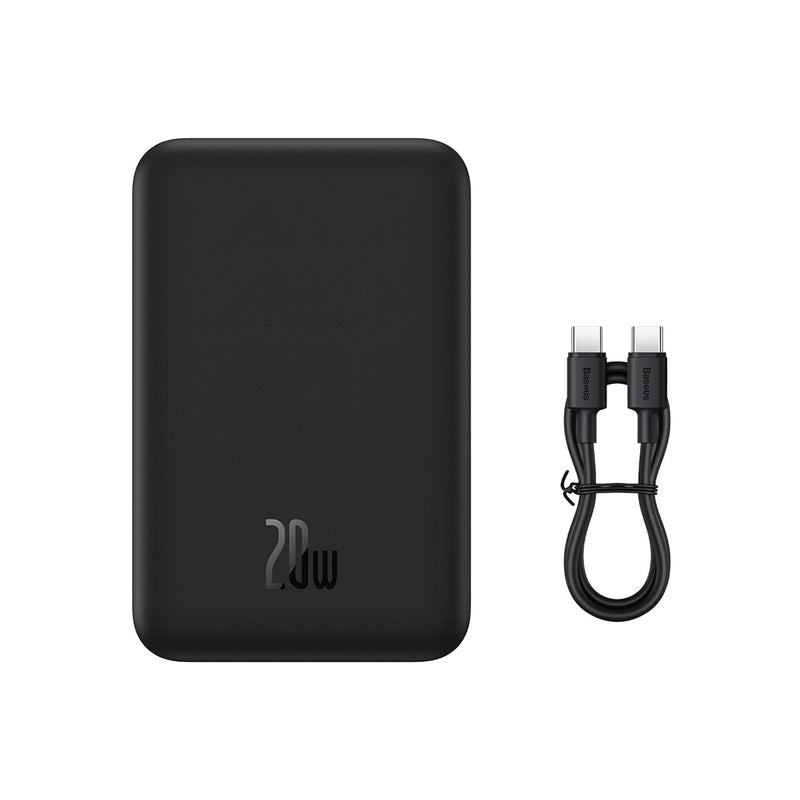 Baseus Magnetic Mini Wireless Fast Charge Power Bank 20000mAh 20W (Black) (PPCX150001)