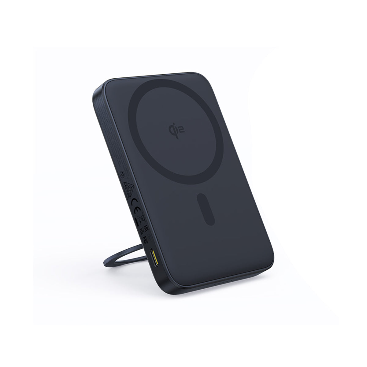 Baseus PicoGo Qi2 Magnetic Power Bank 5000mAh 20W with Rotatable Stand (Cosmic Black)