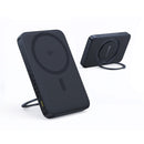 Baseus PicoGo Qi2 Magnetic Power Bank 5000mAh 20W with Rotatable Stand (Cosmic Black)