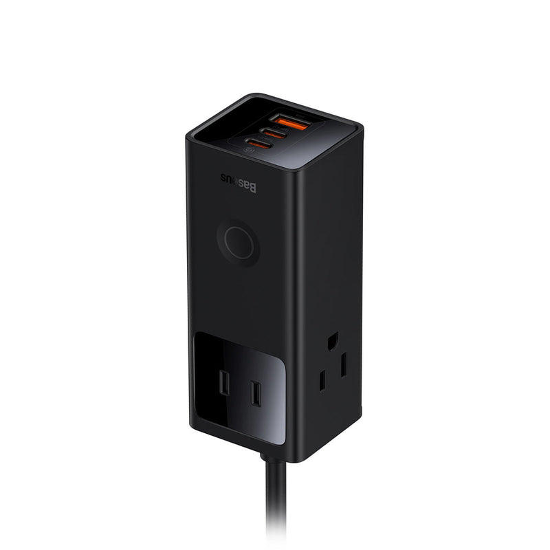 Baseus PowerCombo Digital PowerStrip 3AC+1U+2C 40W with 1.5m Power Cord (Black) (PSLA010101)