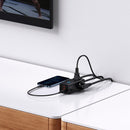 Baseus PowerCombo Digital PowerStrip 3AC+1U+2C 40W with 1.5m Power Cord (Black) (PSLA010101)