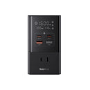 Baseus PowerCombo Tower PowerStrip 6AC+2U+2C 35W with 1.5m Power Cord (Cluster Black)