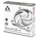 Arctic BioniX P120 120mm PWM Fan with Cable Splitter (Grey/White)