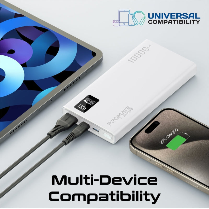 Promate Bolt-10PD 10000mAh Compact Smart Charging Power Bank | DataBlitz